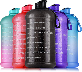 Hydration Nation 1 Gallon Water Bottle (Color: BLK)